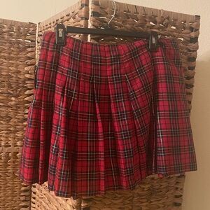 Women’s Plaid Short Skirt